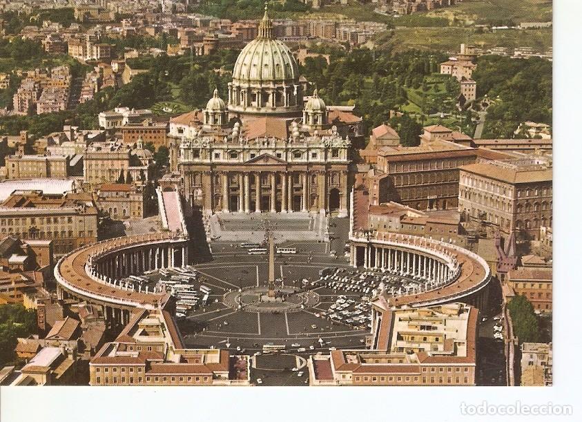 Cartes Postales: Postal 024361 : Place Saint Pierre. Roma - Varios