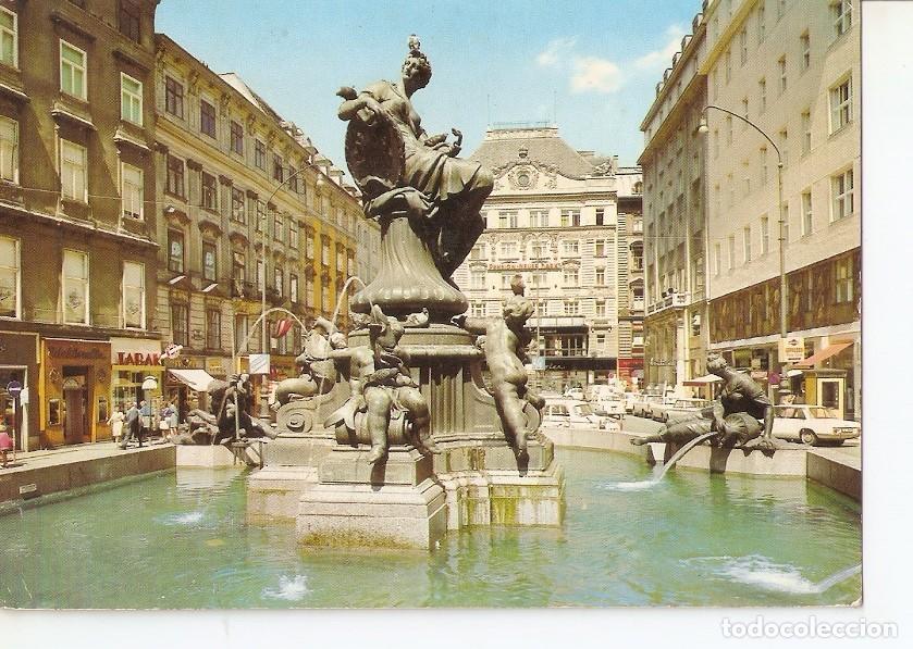 Postales: Postal 036754 : Wien. Fontaine Raphael Donner au Marche Nouveau - Varios