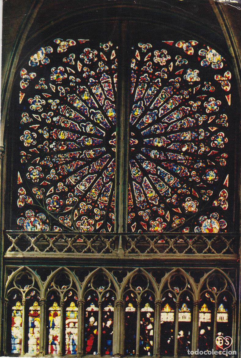 Postkarten: Postal 61795 : Tours (indre-et-Loire). Cathedrale St. Gatien. La Rose Nord - Varios