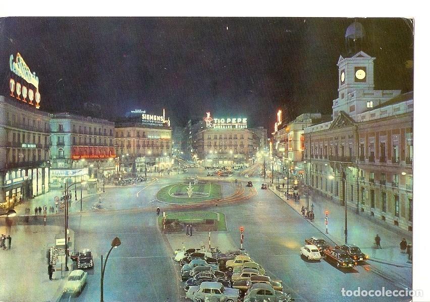 Postcards: Postal 040486 : Madrid. Puesta del Sol - Varios