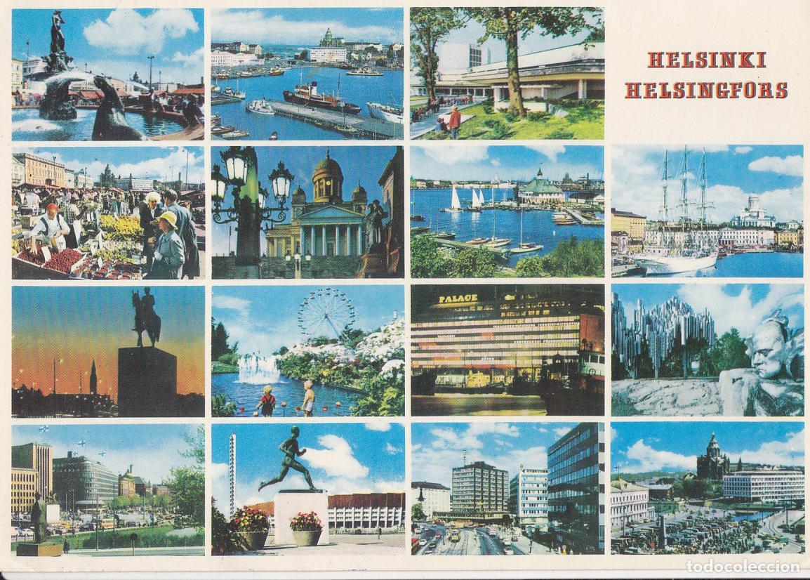 Postkarten: Postal 61825 : Helsinki Helsingfors. Suomi Finland - Varios