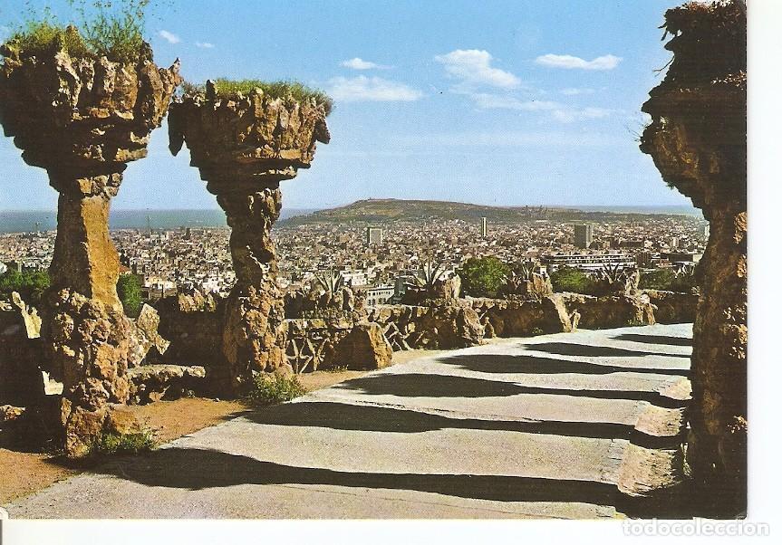 Postales: Postal 044540 : Barcelona. Vista parcial desde Parque Guell (Gaudi) - Varios