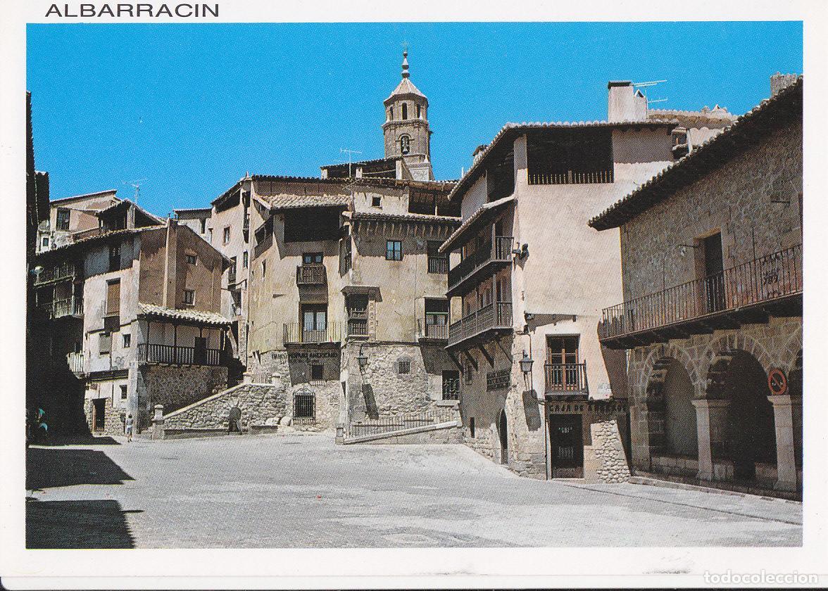Postales: Postal 61861 : Albarracin (Teruel). Conjunto Artistico Monumental. Plaza Mayor - Varios