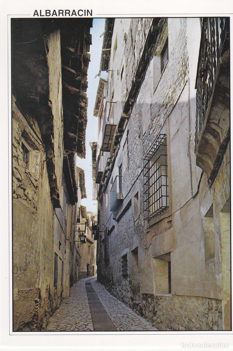 Postcards: Postal 61871 : Albarracin (Teruel). Tipica calle de Azagra (Monumento Nacional) - Varios