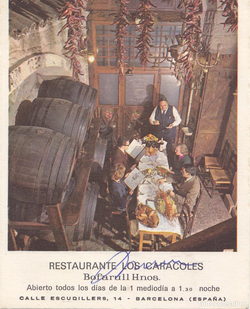Cartoline: Postal 61971 : Los Caracoles Restaurante tipico - Barcelona - Varios