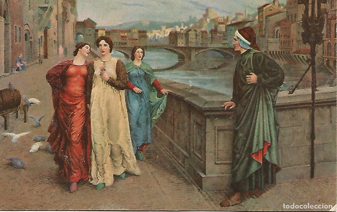Postcards: Postal 51791: Dante y Beatriz - Varios