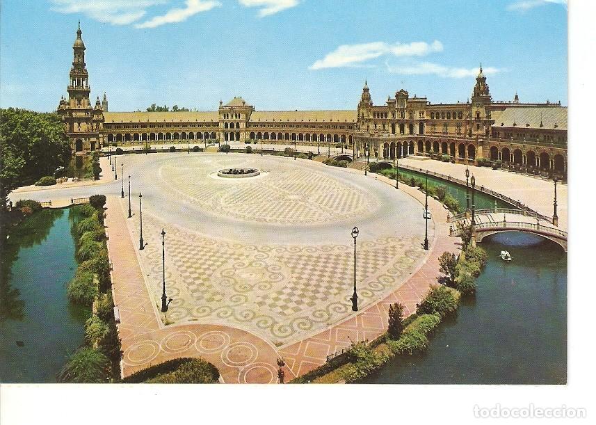 Cartoline: Postal 026602 : Plaza de Espa&ntilde;a, Sevilla - Varios