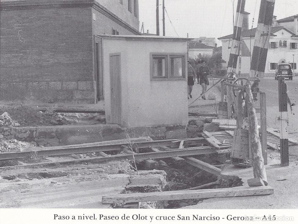 Postais: Postal 62173 : Paso a nivel. Paso de Olot y cruce San Narcisco - Gerona - Varios