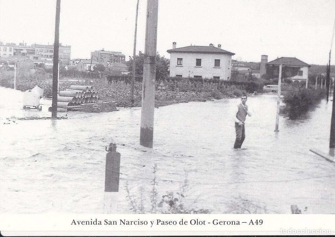 Cartoline: Postal 62177 : Avenida San Narciso y Paseo de Olot - Gerona - Varios