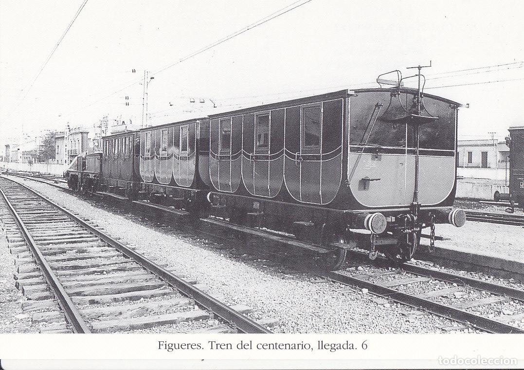 Postcards: Postal 62234 : Figueres. Tren del Centenario llegada - Varios