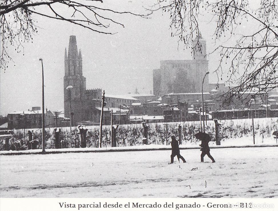 Cartoline: Postal 62269 : Vista pacial desde el Mercado del ganado - Gerona - Varios