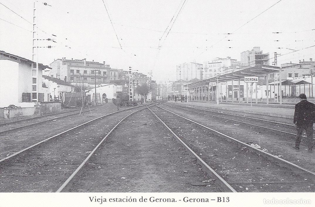 Postales: Postal 62268 : Vieja estacion de Gerona - Gerona - Varios