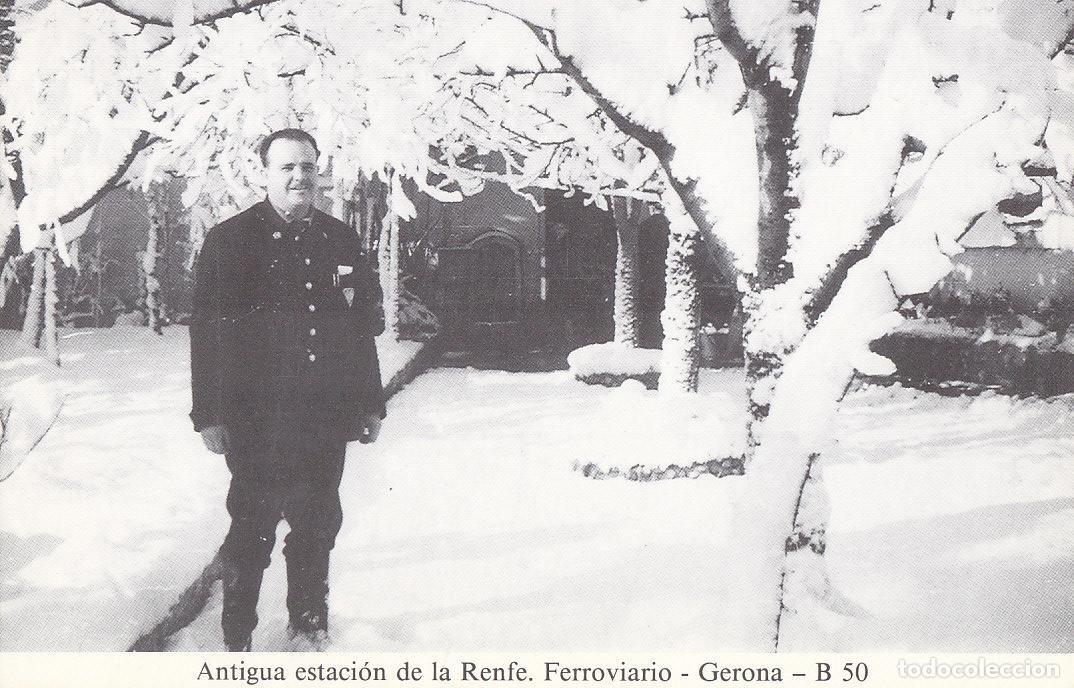 Postkarten: Postal 62314 : Antigua estacion de Renfe. Ferroviario - Gerona - Varios