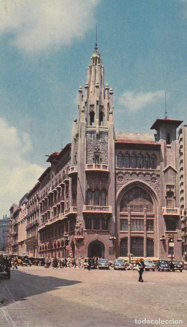 Cartoline: Postal 62338 : Oficinas centrales de la Caja de Pensiones para la Vejez y de Ahorros - Barcelona - V