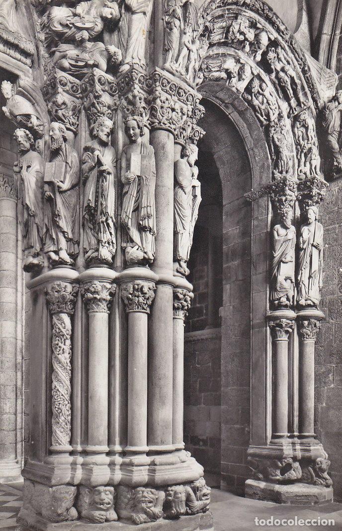 Postais: Postal 62343 : Santiago de Compostela. Portico de la Gloria. Grupo de los Apostoles - Varios