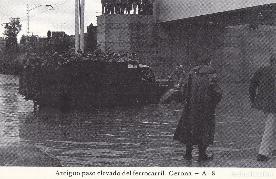 Postkarten: Postal 62408 : Antiguo paso elevado del ferrocarril - Gerona - Varios