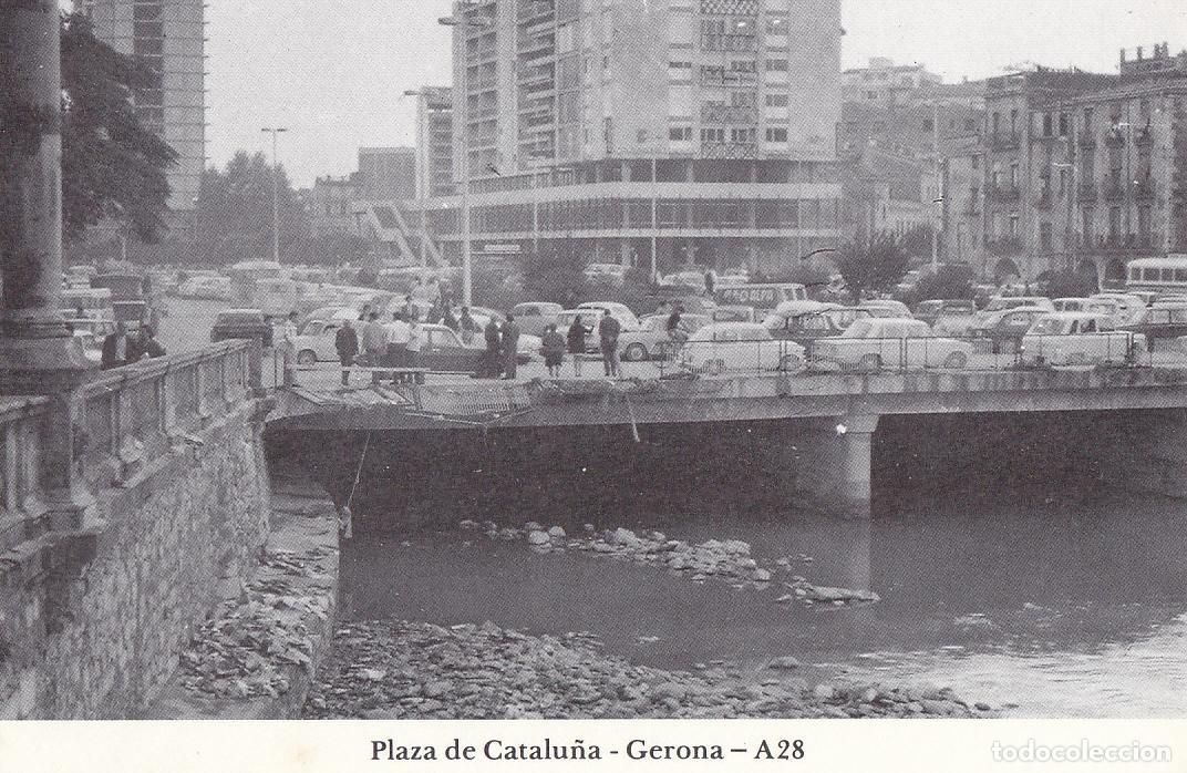 Cartoline: Postal 62391 : Plaza de Catalu&ntilde;a - Gerona - Varios