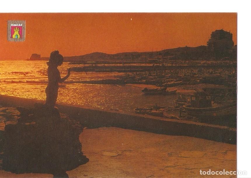 Postkarten: Postal 032482 : Sitges. Platja dOr. Atardecer - Varios