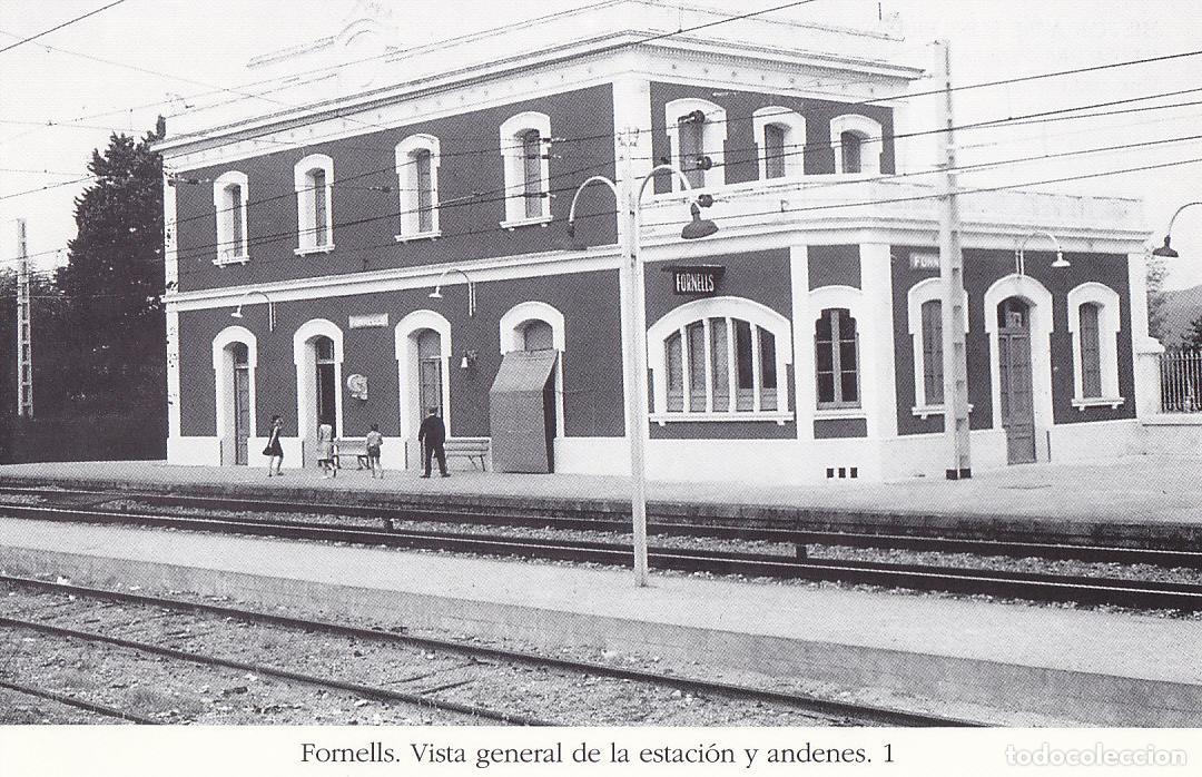 Postais: Postal 62438 : Fornells. Vista general de la estacion y andenes - Varios