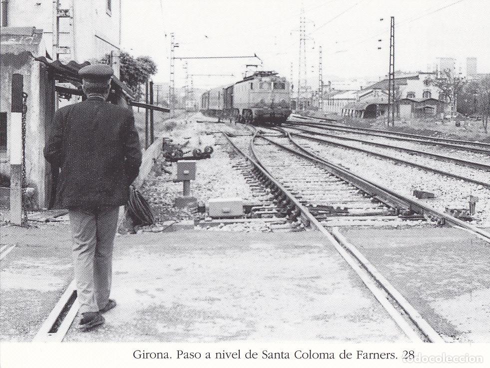 Cartoline: Postal 62451 : Girona. Paso a nivel de Santa Coloma de Farners - Varios