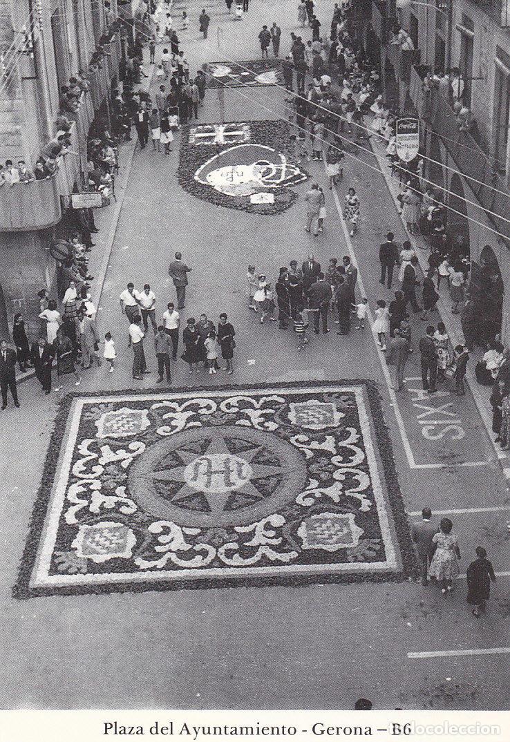 Postales: Postal 62476 : Plaza del Ayuntamiento - Gerona - Varios