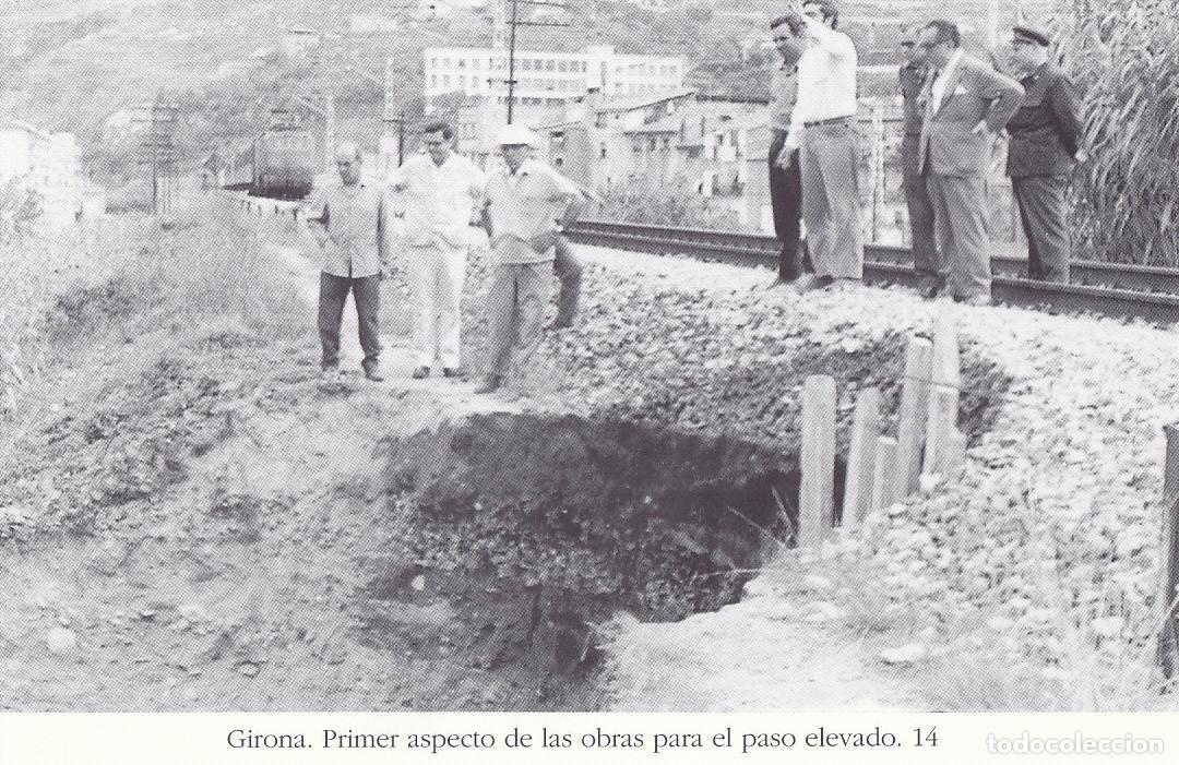 Postkarten: Postal 62465 : Girona. Primer aspecto de las obras para el paso elevado - Varios