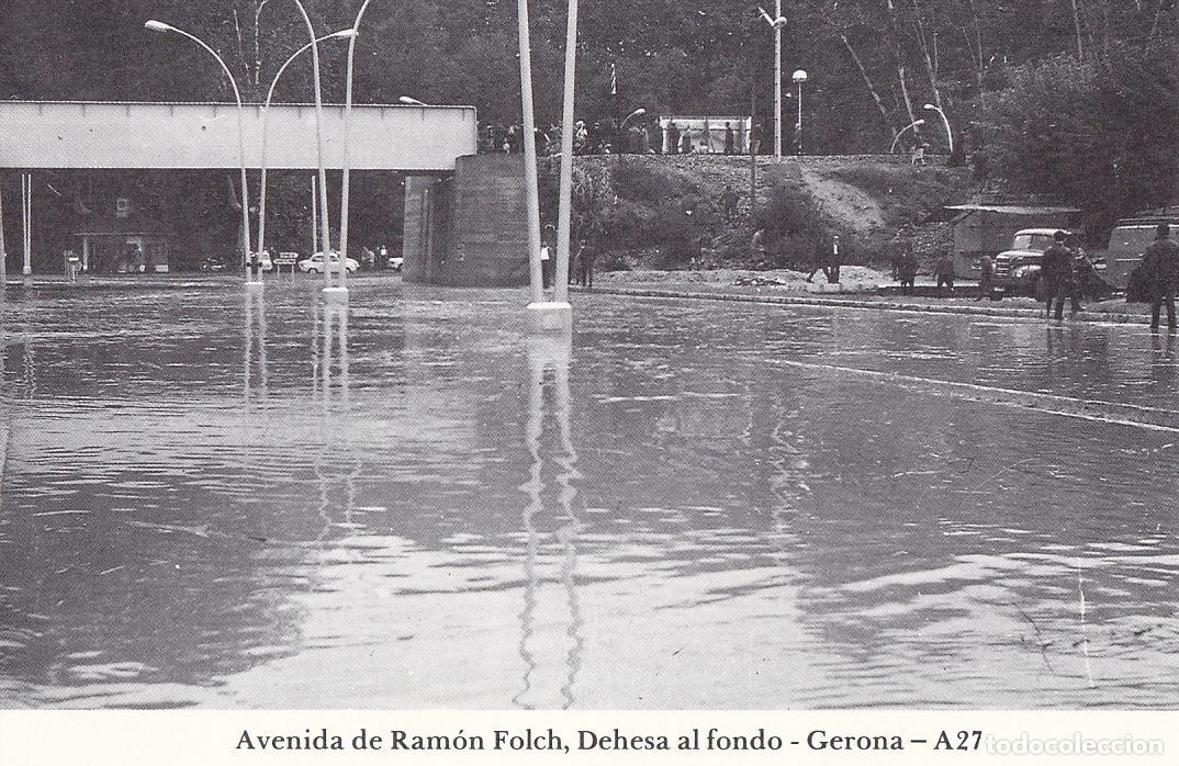 Postkarten: Postal 62489 : Avenida de Ramon Folch Dehesa al fondo - Gerona - Varios