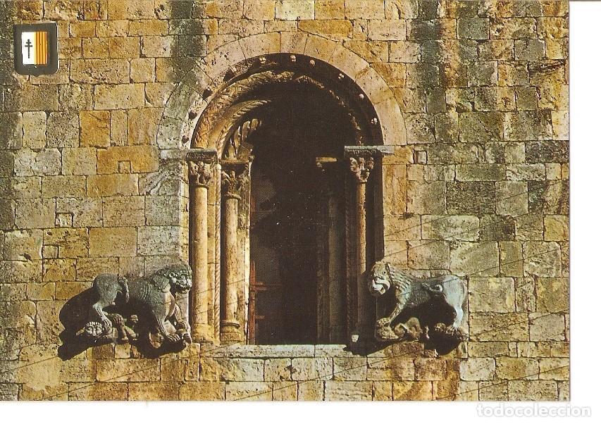 Cartoline: Postal 030189 : Nesalu (Girona) Comtal Villa. Finestral del Monestir de Sant Pere - Varios