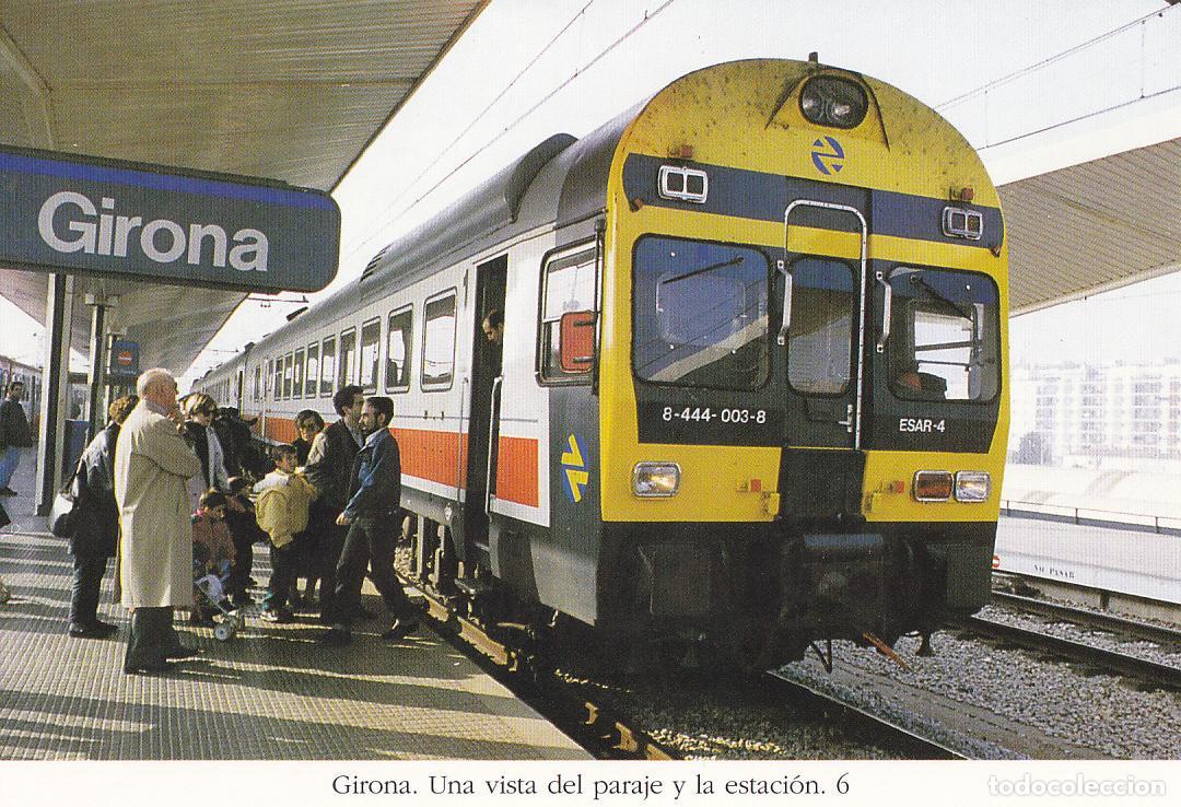 Postais: Postal 62488 : Girona. Una vista del paraje y la estacion - Varios