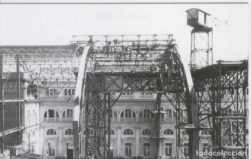 Postkarten: Postal 012471: Construccion estacion de Francia (Barcelona), a&ntilde;o 1926 - Varios