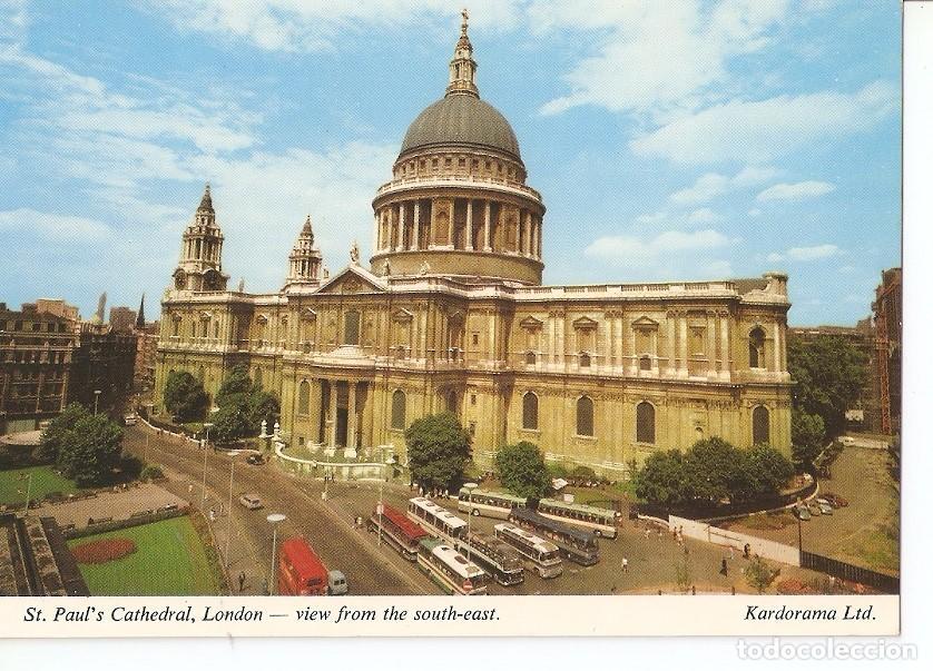 Cartoline: Postal 032709 : St. Pauls Cathedral London - view from the south-east - Varios