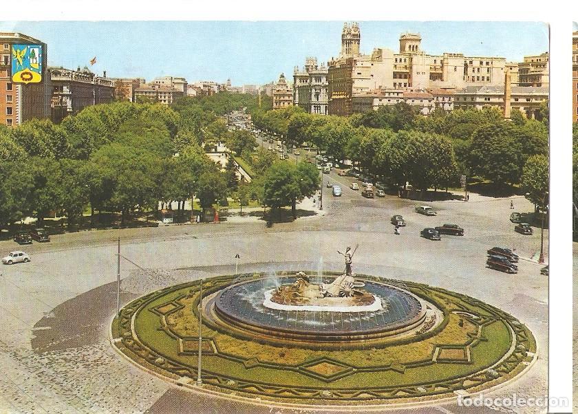 Postais: Postal 046473 : Madrid. Fuente de Neptuno y Paseo del Prado - Varios