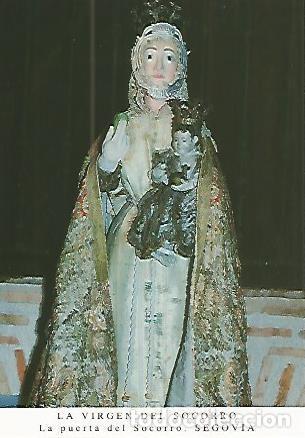 Postales: Postal 53704: VIRGEN DEL SOCORRO. Segovia - Varios