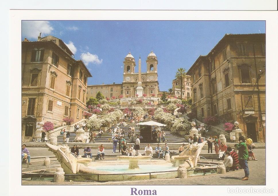Postcards: Postal 043910 : Roma. Piazza di Spagna - Varios