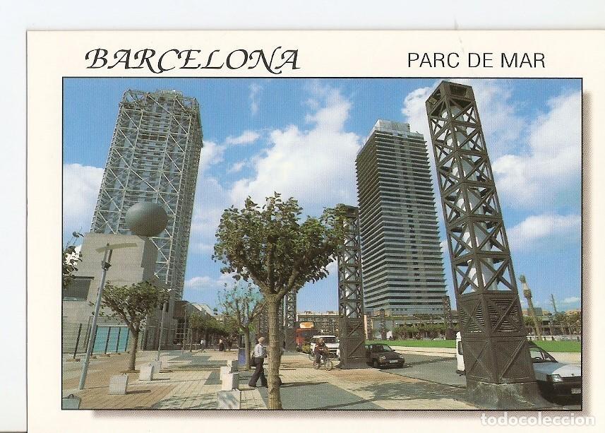 Cartes Postales: Postal 029160 : Barcelona, Parc de Mar - Varios