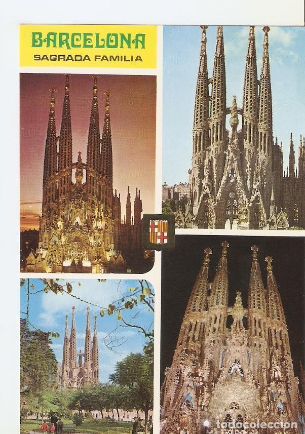 Cartes Postales: Postal 040102 : Barcelona. Sagrada Familia. Diversos aspectos - Varios