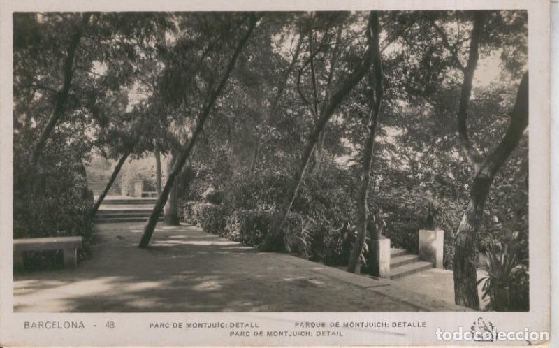 Postais: Postal 011160: Parque de Montjuich en Barcelona - Varios