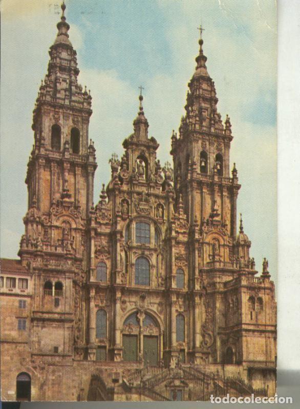 Postales: Postal 011577. Fachada Obradoiro de la catedral de Santiago - Varios