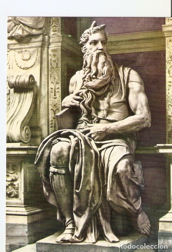 Postkarten: Postal 029750 : Roma. Moise par Michel Arge - Varios