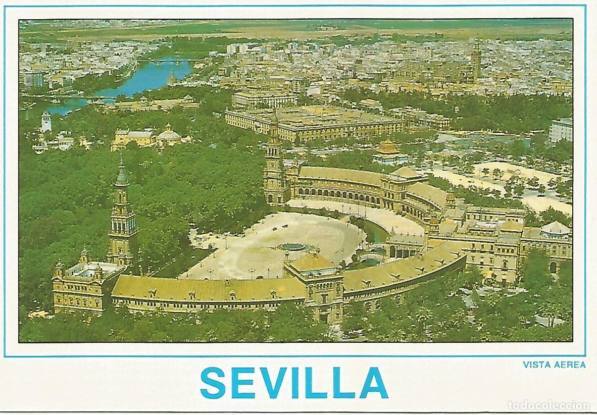 Postais: Postal 52232: SEVILLA - Vista aerea - Varios