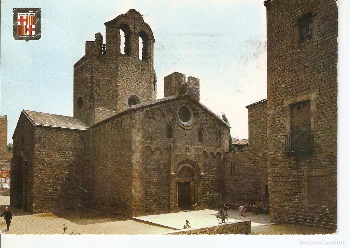 Postkarten: Postal 037777 : Barcelona romanica. Iglesia Romanica de San Pablo del Campo (Siglo XII) - Varios