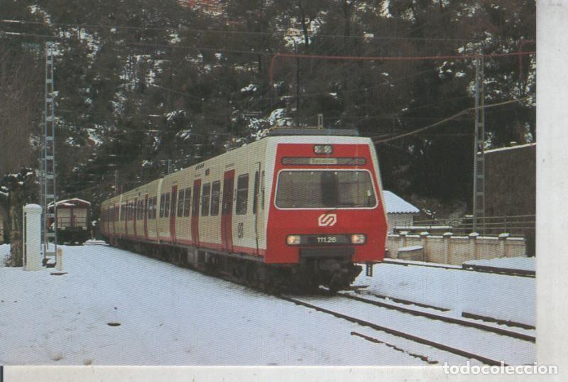 Postkarten: Postal 011865: Unidad electrica numero 111.26 en Las Planas,Barcelona - Varios