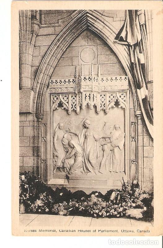 Postales: Postal 036264 : Nurses Memorial Canadian Houses of Parliament Ottawa Canada - Varios
