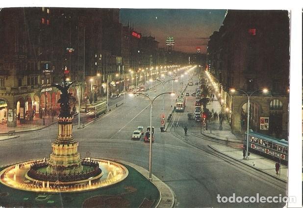 Postais: Postal 047083 : Zaragoza. Paseo de la Independencia. Nocturna - Varios