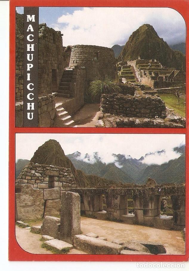 Postkarten: Postal 034804 : Machupicchu. Templo del Sol Templo de las tres ventanas - Varios