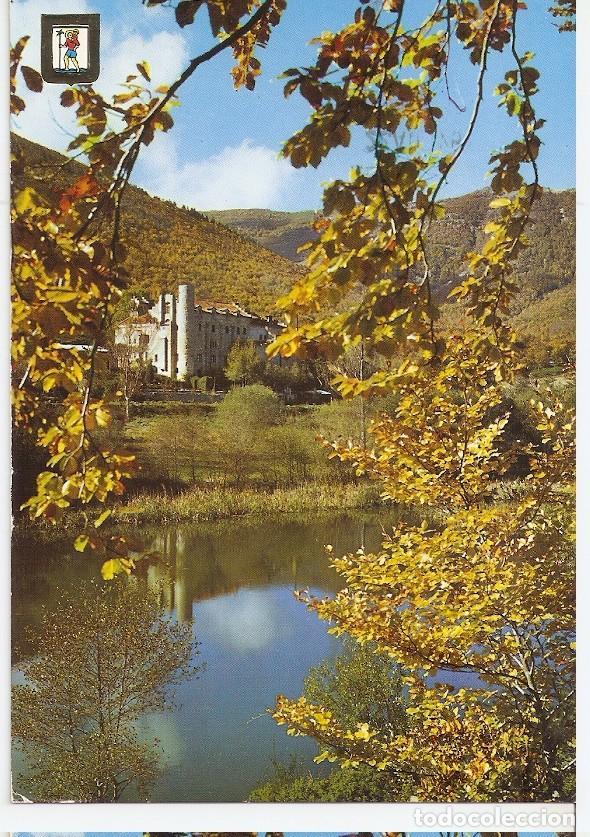 Postkarten: Postal 046582 : Santa Fe del Montseny (Barcelona). Lago y Hotel - Varios