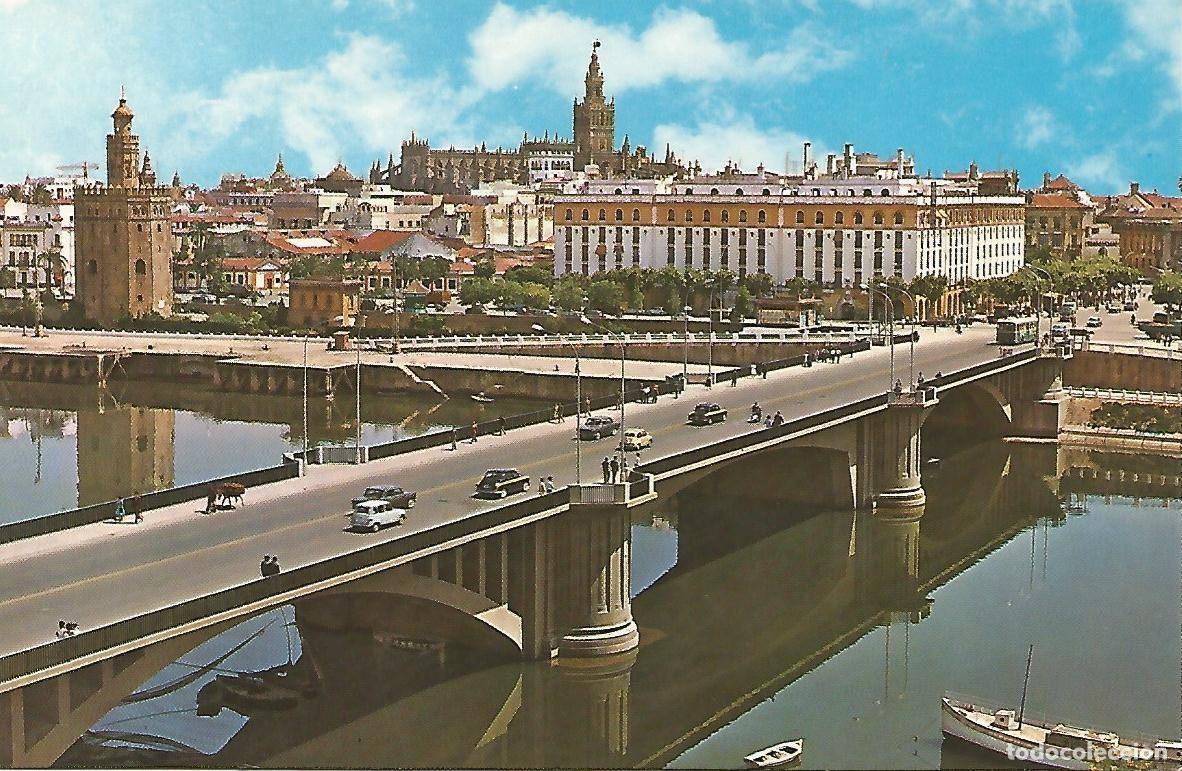 Postkarten: Postal 52019: SEVILLA - Puente de San Telmo - Varios