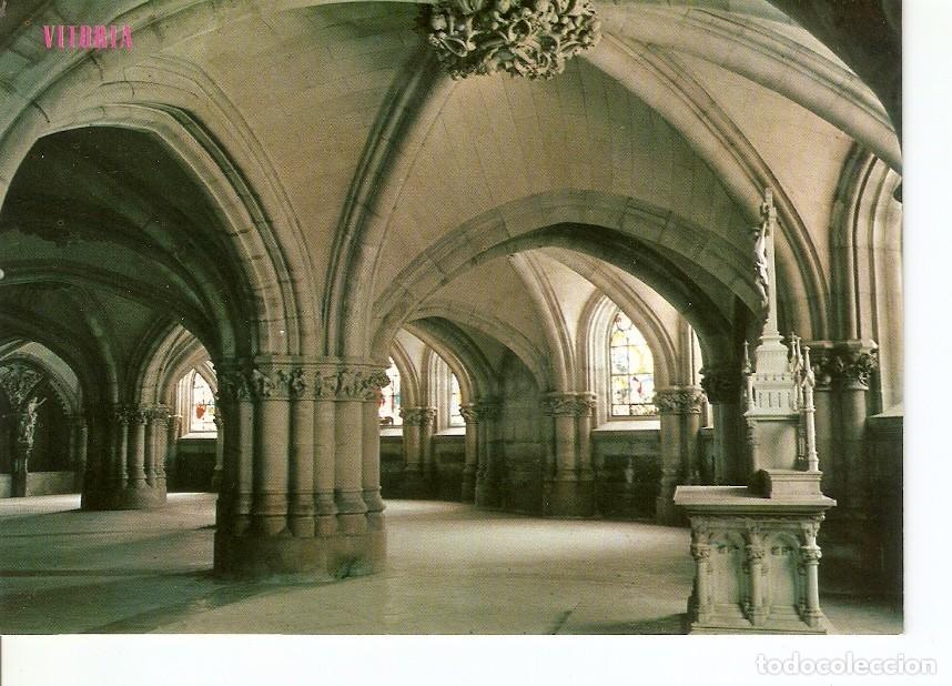 Postkarten: Postal 030205 : Vitoria Parroquia de Maria Inmaculada Madre de la Iglesia. Cripta - Varios