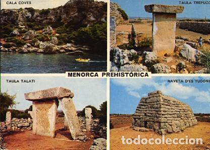Postales: POSTAL 61554: Menorca prehistorica - Varios - Foto 1