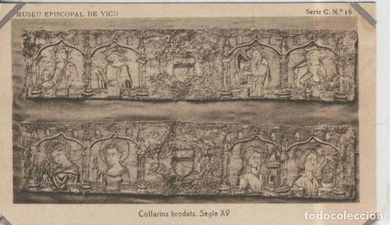 Cartes Postales: Postal 010237: Vich: museo episcopal: Collarins brodats - Varios